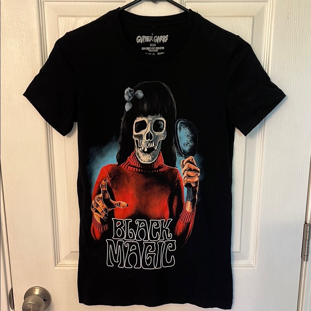Gutter Garbs “BLACK MAGIC” Unisex Black Graphic Tee!